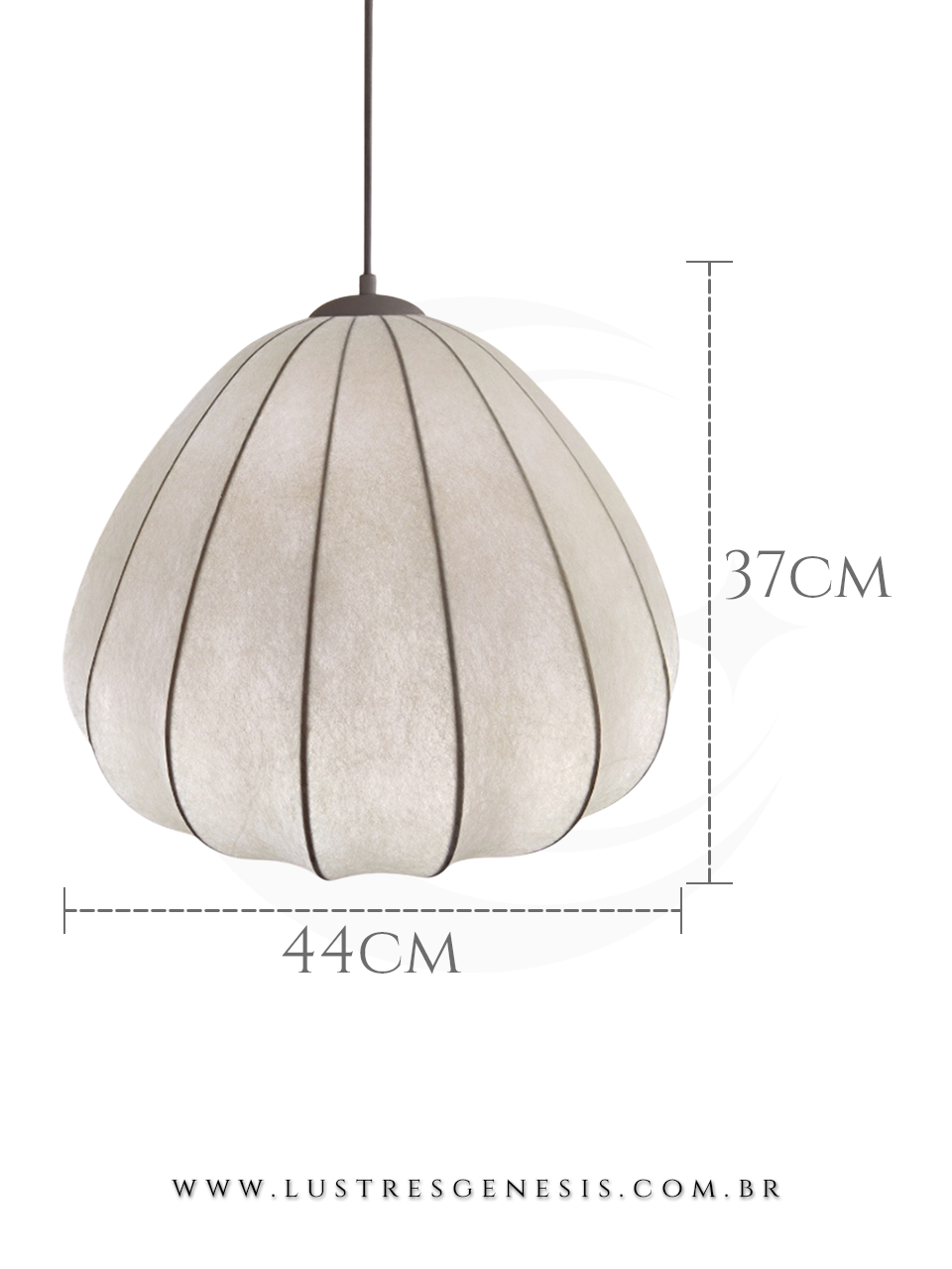 Pendente Moderno Tecido Seda Branco Leitoso Para Salas de Luxo, Escrit&oacute;rios e Mesa de Jantar 